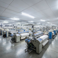 Tissu tissé doux et fluide, résistant aux plis, en polyester, élasthanne et rayonne, pour uniformes et vêtements de travail, fabrication OEM acceptée