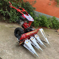 Top vente mini récolteuse manuelle de riz mini moissonneuse-batteuse de soja machine de récolte de noisettes pour la ferme