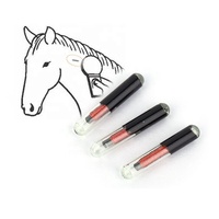 CMRFID Inyectable Animal Iso 11784/5 EM4305 Fdxb Cápsula Etiqueta 2,12*12mm RFID Perro Microchip Etiqueta de vidrio Implante Chip para animales