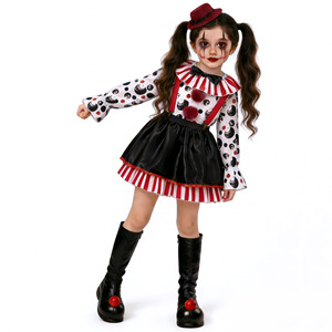 ชุดตัวตลกน่ากลัวที่เหมาะสำหรับครอบครัว ชุดเล่นบทบาทสมมติในธีมละครสัตว์ เหมาะสำหรับการแสดงในงานปาร์ตี้ฮาโลวีนและงานคาร์นิวัล - Product Image 6