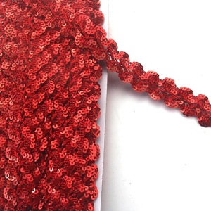 Deepeel AP600 2.5 centimetri FAI DA TE Accessori Per il Cucito Trim Oro Argento Prestazioni Vestito Da Ballo Paillette Applique Nastro Paillettes Pizzo - Product Image 5