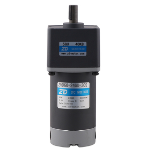 Zd Motor Hoge Koppel Omkeerbare Elektrische Dc 60W 90Mm Frame Tandwielmotor Met Excentrische Uitgaande As Versnellingsbak Verhouding 90:1-200:1 - Product Image 1