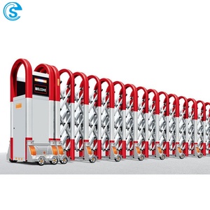 Cancello Scorrevole Elettrico Retrattile in Acciaio Inossidabile Antiruggine per Scuole, Parco Industriale, Ingresso Esterno - Product Image 2