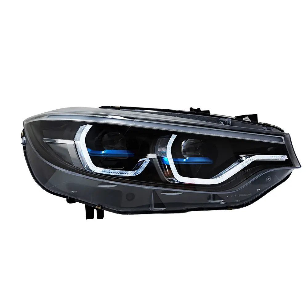 AKD 자동차 스타일링 BMW F32 LED 헤드 라이트 2012-2019 F36 F80 F82 DRL M4 M3 레이저 동적 신호 헤드 램프 자동차 액세서리