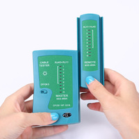 468 cable de red RJ45 probador RJ45 RJ12 RJ11 herramienta de prueba de cable coaxial LAN cable tester datos POE Cat5 Cat6 RJ45 Cable Tester