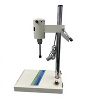 Machine de laboratoire de bureau pour dispersion et homogénéisation, mélangeur à cisaillement élevé, émulsifiant pour la préparation d'échantillons cosmétiques et chimiques, et la recherche