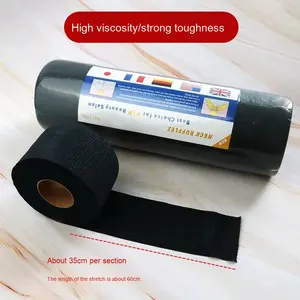 Papier de coiffure noir jetable imperméable à l'eau anti-casse écharpe pour la teinture des cheveux permanente coupe anti-encrassement protection du cou - Product Image 2
