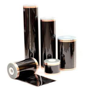 Hot Selling 220V Infrared Foil <b>Electric</b> Heating Film System Graphene Floor Heating Snow Melting <b>Pad</b> Accessories for Hotels - Product Image 1