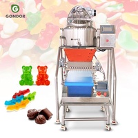 Machine de démoulage semi-automatique de table pour la fabrication de bonbons au chocolat et au lait de coco, et de bonbons gélifiés à la pectine