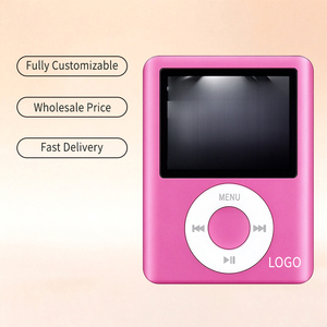 Reproductor MP4 de Metal Negro al por Mayor con Rueda de Clic Clásica y Pantalla LCD para Estudiantes, Regalo Deportivo, Logotipo Personalizado, Dispositivo de Aleación de Zinc - Product Image 4