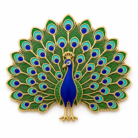 Broche personnalisée en émail du fabricant, badges métalliques en alliage de zinc estampés en gros pour souvenirs et présentoirs de collection