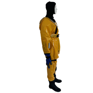 Combinaison de sauvetage sur glace en TPU avec bandes réfléchissantes multiples, conception thermique intégrée, fermeture éclair étanche - Product Image 3