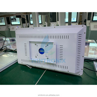 Kiosque de commande en libre-service avec imprimante thermique, SDK intégré, terminal de paiement, reconnaissance faciale, lecteur de codes-barres, écran tactile 10 points