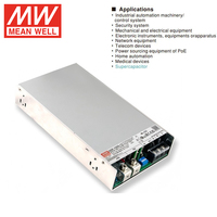 Fuente de Alimentación CA/CC Original MEAN WELL NSP-1000 de 1000W con PFC 2xMOPP, Grado Médico Industrial, 94% de Eficiencia, 305Vac, 5 Años de Garantía