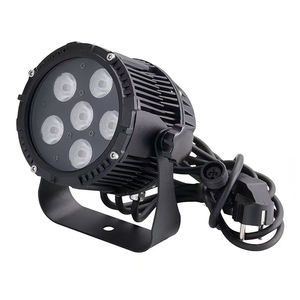 FEIYUEYUE DMX IP65 Étanche Extérieur 6x12W RGBW LED PAR Lumière de Scène Bar Fête De Mariage Parc <span class=keywords><strong>Disco</strong></span> - Product Image 1