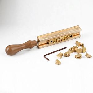 Molde de letras de latón para estampado personalizado en cuero, cobre, latón, con símbolos del alfabeto y números, 6mm, 8mm, 10mm - Product Image 3