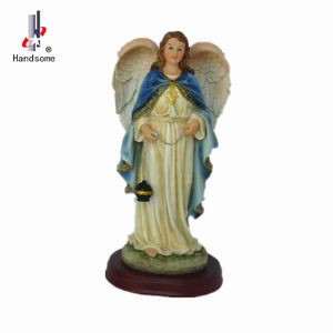 12-Inch 30.5cm renkli İlahi merhamet heykeli özelleştirilebilir dini sanat beyaz altın reçine dini görüntüler reçine el sanatları ev dekorasyonu - Product Image 3