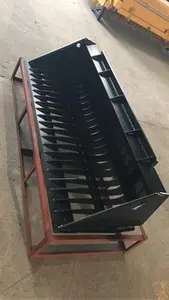 RSBM Skid Steer Loader Rock Skeleton Bucket