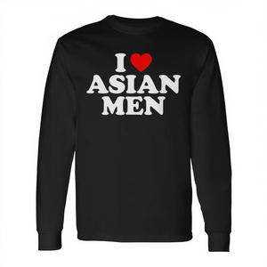 T-shirt à manches longues I Love Asian Men - Product Image 2