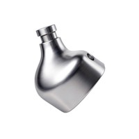 Boîtier de casque HIFI en alliage d'aluminium usiné CNC de précision, sablé, coque haut de gamme, petites pièces usinées sur mesure