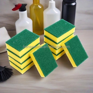 Spons Pembersih Dapur Anti Gores, Spons Penggosok, Spons Abrasif untuk Mencuci Piring - Product Image 5