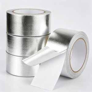 Tela de Fibra de Vidrio con Lámina de Aluminio Resistente al Fuego y <span class=keywords><strong>Aislante</strong></span> del Calor, <span class=keywords><strong>para</strong></span> Revestimiento de Paredes y Techos - Product Image 5