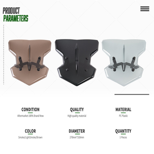 Accesorios de Motocicleta XXUN Parabrisas Deflector de Viento con Soporte para <span class=keywords><strong>Yamaha</strong></span> <span class=keywords><strong>MT</strong></span> <span class=keywords><strong>03</strong></span> <span class=keywords><strong>MT</strong></span>-<span class=keywords><strong>03</strong></span> MT03 <span class=keywords><strong>2020</strong></span> 2021 - Product Image 5