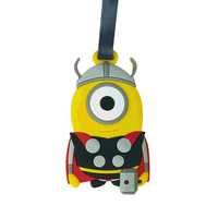 Fabrik-Großhandel Maßgefertigter 3D-Modell Party-Geschenk Silikon-Schlüsselanhänger Werbegeschenk Soft-Touch PVC-Schlüsselanhänger