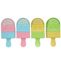 Taille-crayon Gomme Monstre Ours Glace en Forme de Sucette WX-99737 Crème – Coffret Cadeau Créatif Papeterie Fabriqué en Chine