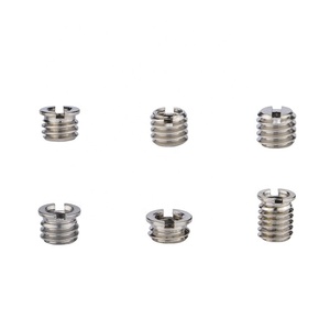 Appareil <span class=keywords><strong>photo</strong></span> 1/4 "-20 à 3/8"-16 Adaptateur de vis de conversion de douille de réducteur pour monopode, trépied, rotule, support et lumière vidéo DSLR SLR - Product Image 1