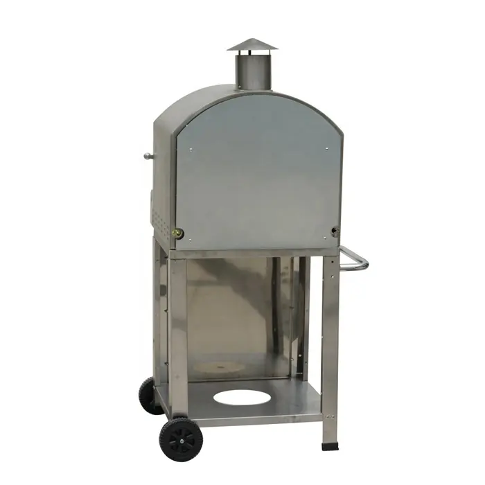 Gas BBQ barbeque luar pizza oven