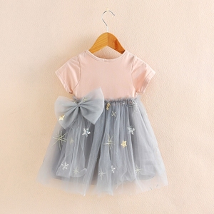 Wholesale Casual Summer Plus Size Sequin Karachi Dresses Ruffle for Girls Children Looking for Distributor - Product Image 2