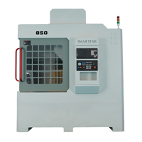 FANUC 7.5kw Fresadora CNC vertical para metal resistente Automático BT40 Husillo Taperes 220V Voltaje