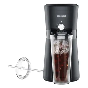 Best selling single serve maker Capsule coffee machine ice coffee machine with smooth appearance