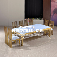 Ensemble table et chaises pour enfants, pour les banquets, les fêtes, les événements, plateau en MDF