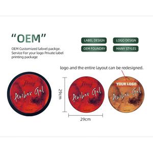 JTING Nouvelle Tendance Design d'Art Ongulaire Vernis Gel UV/LED 4 Couleurs Ambre OEM/ODM Personnalisé Marque Privée avec Service d'Échantillons Gratuits - Product Image 2