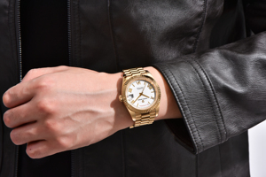 Relojes PAGANI DESIGN DD40 Dorados para Hombre Reloj Automático de Lujo para Hombre Reloj de Pulsera Mecánico NH36 para Hombre Cristal de Zafiro AR Resistente al Agua - Product Image 4
