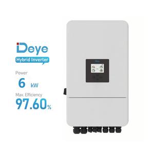 Deye Hybrid On-off <strong>Grid</strong> <strong>2</strong> MPPT 6KW IP65 Low Voltage Three Phase PV Solar Inverter for Small System - Product Image 5