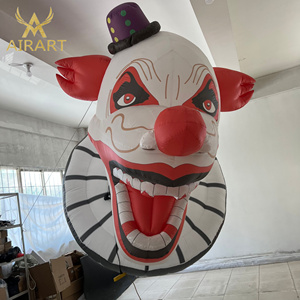 Gigante Payaso Inflable de Boca Abierta para Halloween, Ideal para Negocios de Circo, Actividades de Carnaval y Parques de Atracciones, Payaso Inflable para Parques de Diversiones - Product Image 6