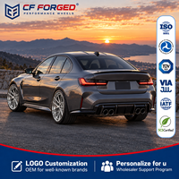 Jantes en alliage forgé monobloc chromées de haute qualité personnalisées de 19, 20 et 21 pouces 5x112 pour BMW M3 G80 F80 Competition Sedan