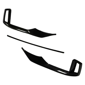 Separador de labios de barbilla de parachoques delantero de fibra de carbono seco real para <span class=keywords><strong>Audi</strong></span> <span class=keywords><strong>RS3</strong></span> solo 17-19 - Product Image 5