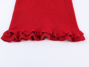SHENZHU 2026 Conjunto de Suéter y Falda de Punto con Volantes, <span class=keywords><strong>Elegante</strong></span> y Versátil, para Mujer, Cuello Redondo, Manga Larga, Modelo 5157 - Product Image 6