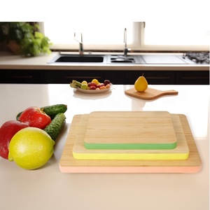 ZB BSCI Factory Juego de 3 piezas de tabla de cortar de bambú totalmente Moso y tabla de cortar - Product Image 6