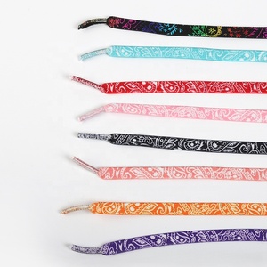 Lacets Élastiques Paisley Pour Enfants Sans Nœud Colorés Pour Chaussures De Sport (Une Paire) - Product Image 3