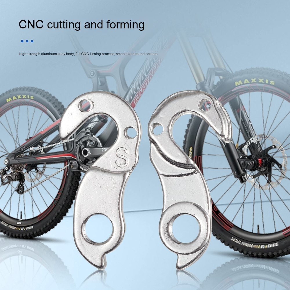 ЧПУ обработанный алюминиевый сплав Derailleur Lug Универсальный задний крюк детали велосипеда аксессуар для горного шоссейного велосипеда