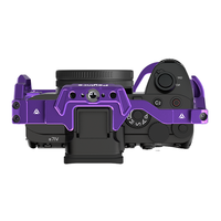 Cage pour appareil photo en alliage d'aluminium pour A7R V/A7 IV avec griffe porte-accessoire, kit de rig vidéo pour la production cinématographique