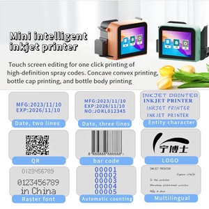 Groothandelsprijs 12.7Mm Logo Printer Industriële Inkjet Printer Handheld Inkjet Vervaldatum - Product Image 6