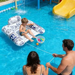 Flotteur de <span class=keywords><strong>piscine</strong></span> <span class=keywords><strong>gonflable</strong></span> aux couleurs vives pour une haute visibilité et une sécurité accrues lors des journées de <span class=keywords><strong>piscine</strong></span> ou de plage bondées - Product Image 1