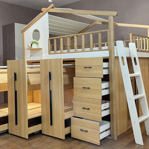 Tomy-<span class=keywords><strong>litera</strong></span> de madera de estilo nórdico para niños, <span class=keywords><strong>cama</strong></span> de estilo inverónico, superventas, niki - Product Image 2