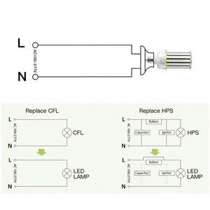 Iluminación LED al por Mayor: Bombilla LED tipo Maíz de 80W, 5000K Luz Diurna, 12000 Lúmenes, Base E39 Mogul, Envío Manual, Seguimiento Shopify - Product Image 1